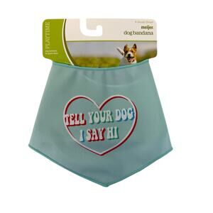 Meijer Teal Dog Bandana